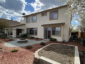 Exterior home painting project by Plata Painting co in Roseville CA