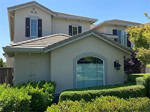 Exterior home painting project by Plata Painting co in Roseville CA